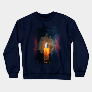 Candle of Hope in the Abyss Crewneck Sweatshirt